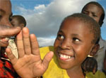 Børn, sydlige Tanzania, 2005